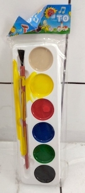 ACUARELA X6 C/PINCEL EN BOLSA 396-D