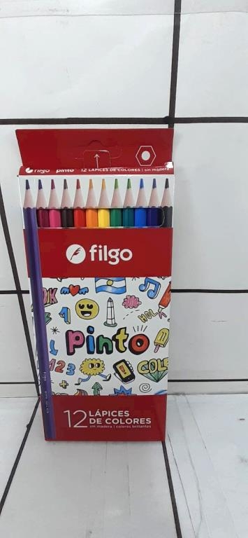 LAPIZ COL FILGO LARGOS X12uni  PN-201 *****