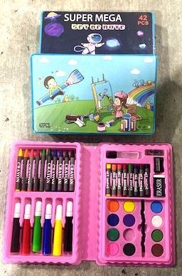 SET DE ARTE 42 PIEZAS - VARIOS MOTIVOS