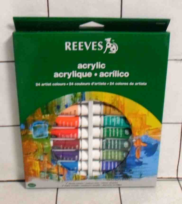 SET DE ACRILICOS REEVES X24uni  X10ml   EN CAJA