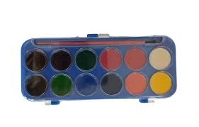 ACUARELA x12 C/PINCEL KATANA ESTUCHE RIGIDO 514505