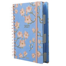 AGENDA C/ESPIRAL DXP 16.5X22CM CEREZO MOOVING