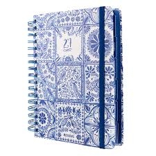 AGENDA C/ESPIRAL DXP 16.5X22CM TESSERA MOOVING