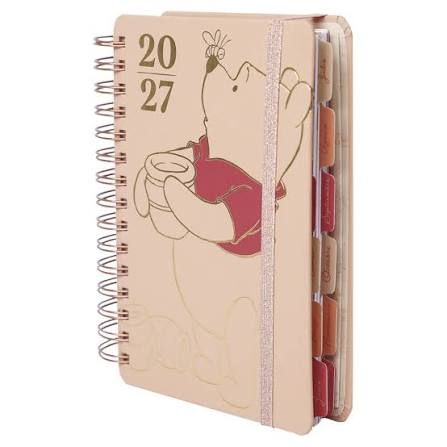 AGENDA C/ESPIRAL DXP 14X20CM WINNIE DE POOH MOOVING