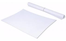 PAPEL AFICHE BLANCO  x25 UNIDADES  *****