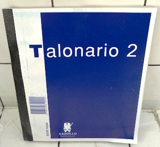 TALONARIO CAUDILLO Nº 2 50/50 HS      1102